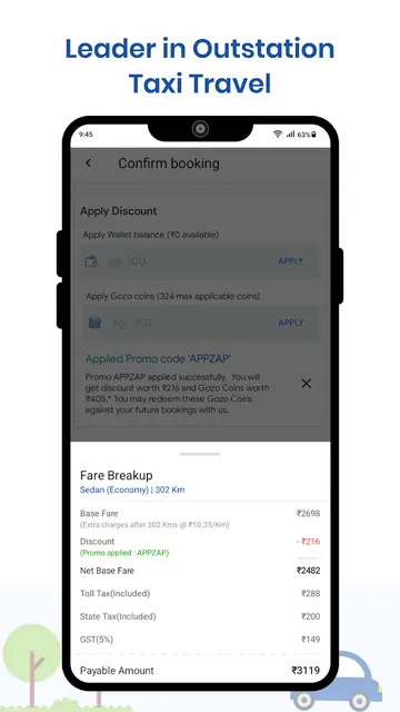 Gozo Cabs - Travel all India screenshot 5