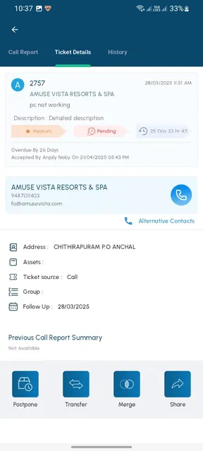 Ortez Ticket Management screenshot 4