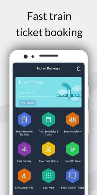 Indian Railway Train IRCTC App screenshot 3