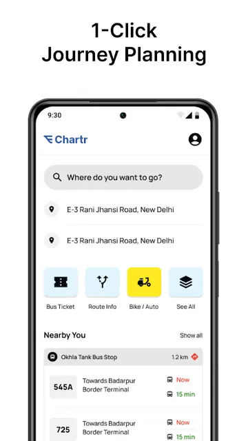 Chartr - Tickets, Bus & Metro screenshot 2