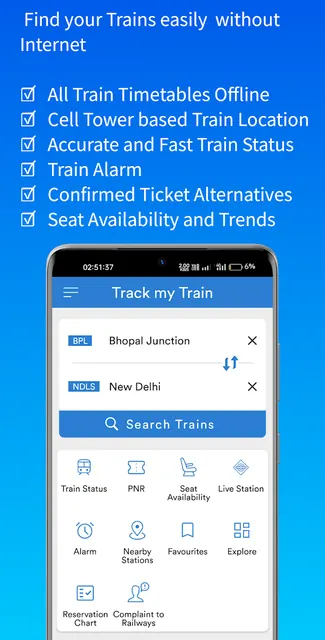 Track My Train - Live Status screenshot 2