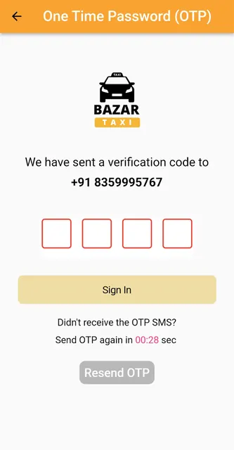 BazarTaxi Partner screenshot 2