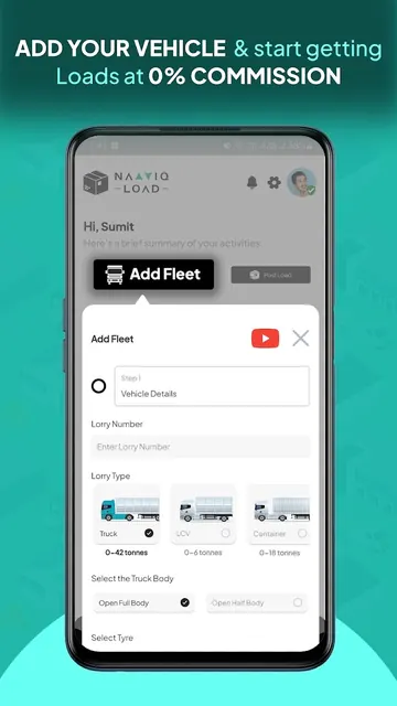 Truck Booking App NaaviQLoad screenshot 5