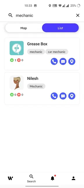 DoWhistle - Search on the move screenshot 2