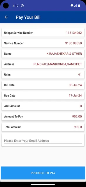 TGSPDCL Citizen App screenshot 4