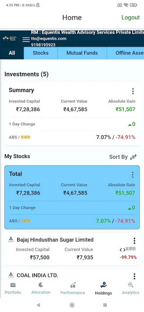 EPW - Equentis Private Wealth screenshot 6