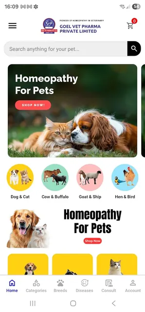 Dr. Goel's Homeopathy for Pets screenshot 1