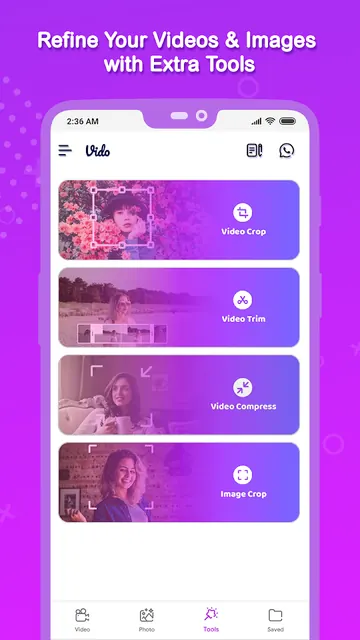 Vido : Video Status Maker screenshot 6