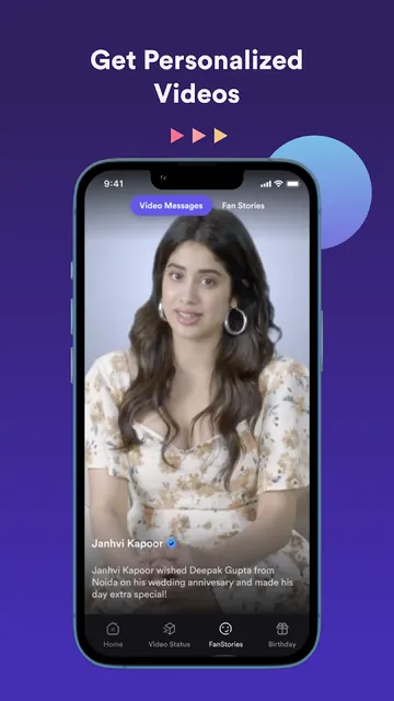 TrueFan - Get Video Messages screenshot 3