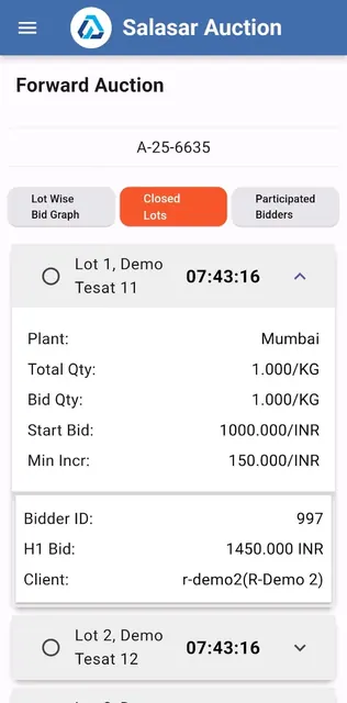 Salasar Auction screenshot 5