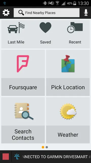 Garmin Smartphone Link screenshot 1