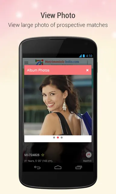 MatrimonialsIndia screenshot 2