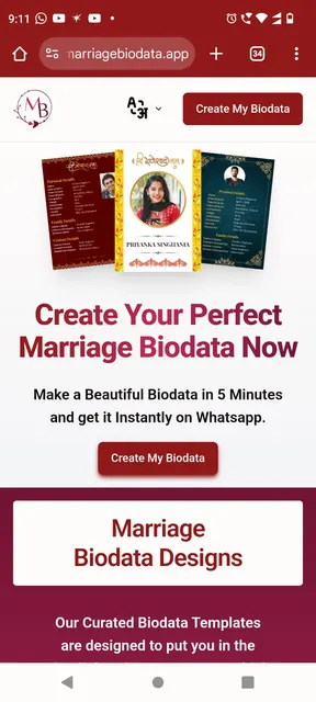Marriage Biodata App 2026 screenshot 6
