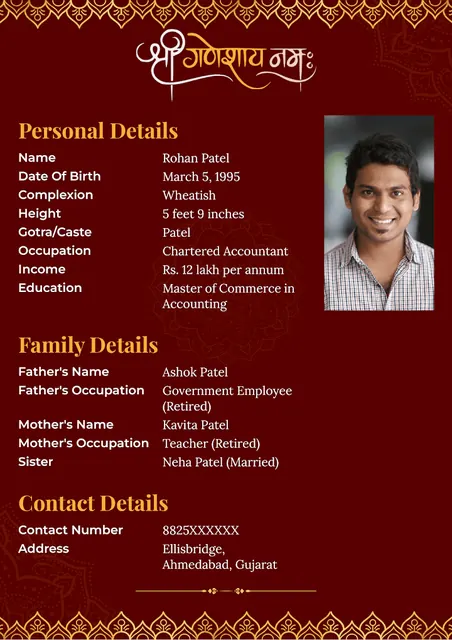 Marriage Biodata App 2026 screenshot 5