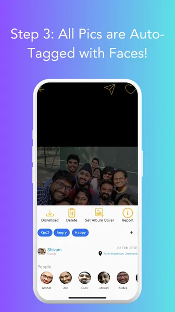 The LIT App - AI Photo Sharing screenshot 4