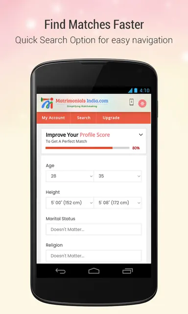 MatrimonialsIndia screenshot 5