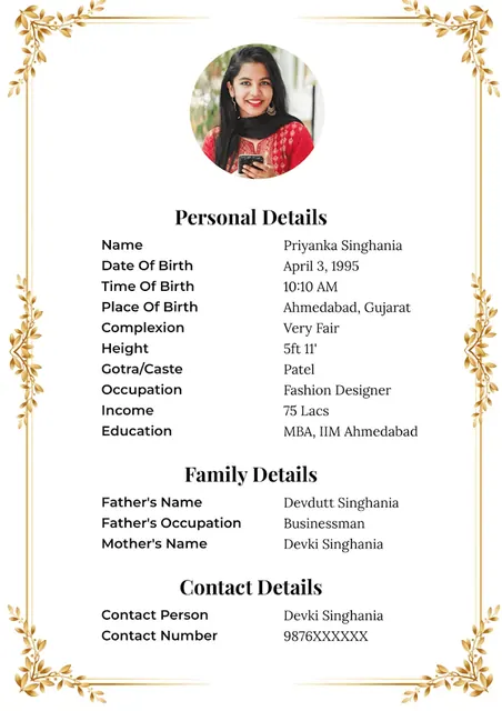 Marriage Biodata App 2026 screenshot 3