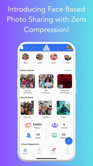 The LIT App - AI Photo Sharing screenshot 1