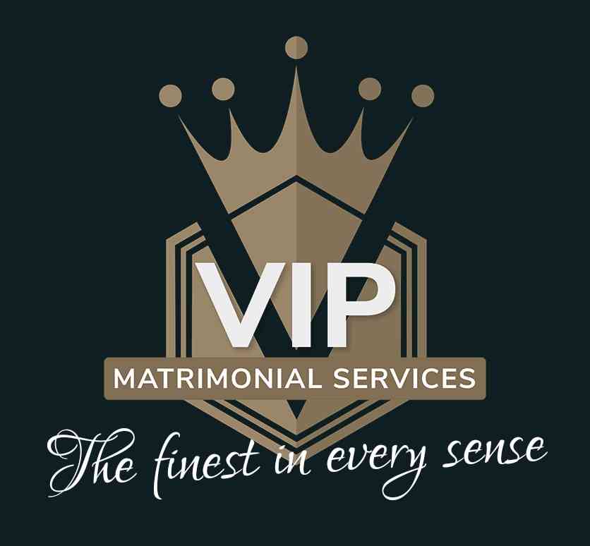 vip matrimonial services logo