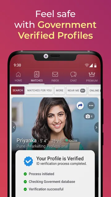 Sangam.com: Matrimony App screenshot 3